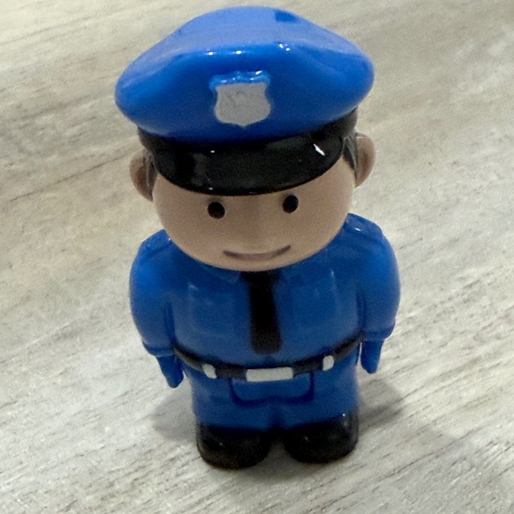 WOW Toys Police Officer Figure Replacement Playset Part Blue Toddler Toy